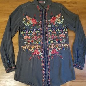 Johnny Was Button Down